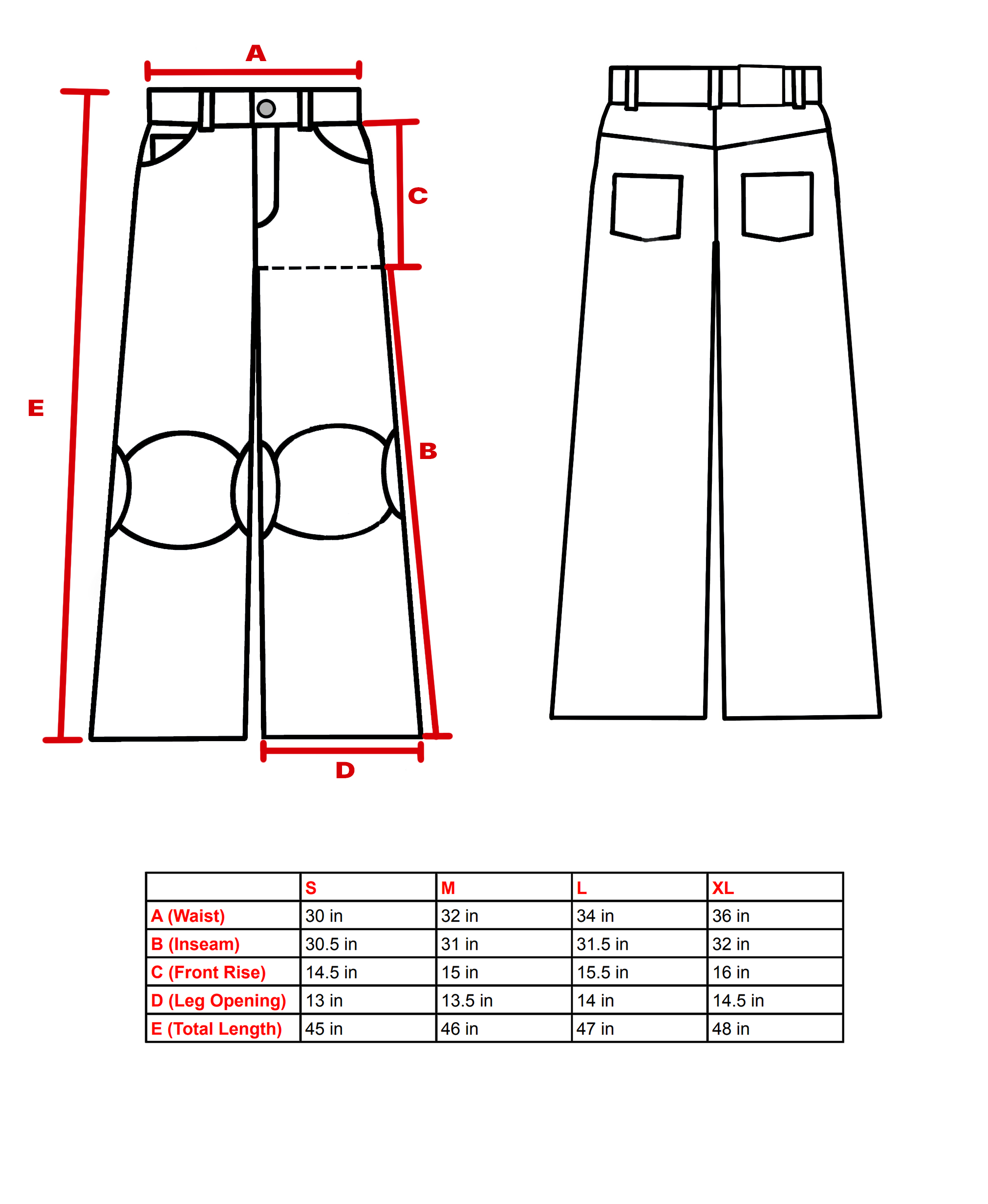 knee pad trousers